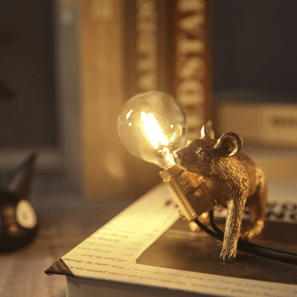 Skorter | Doctor Mousey – Original Designer Mouse Lamp for Tabletop or Shelf