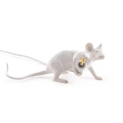 Skorter | Doctor Mousey – Original Designer Mouse Lamp for Tabletop or Shelf