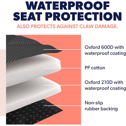 Skorter | Dog's back seat cover Protection Waterproof Anti-scratch Anti-slip Hammock