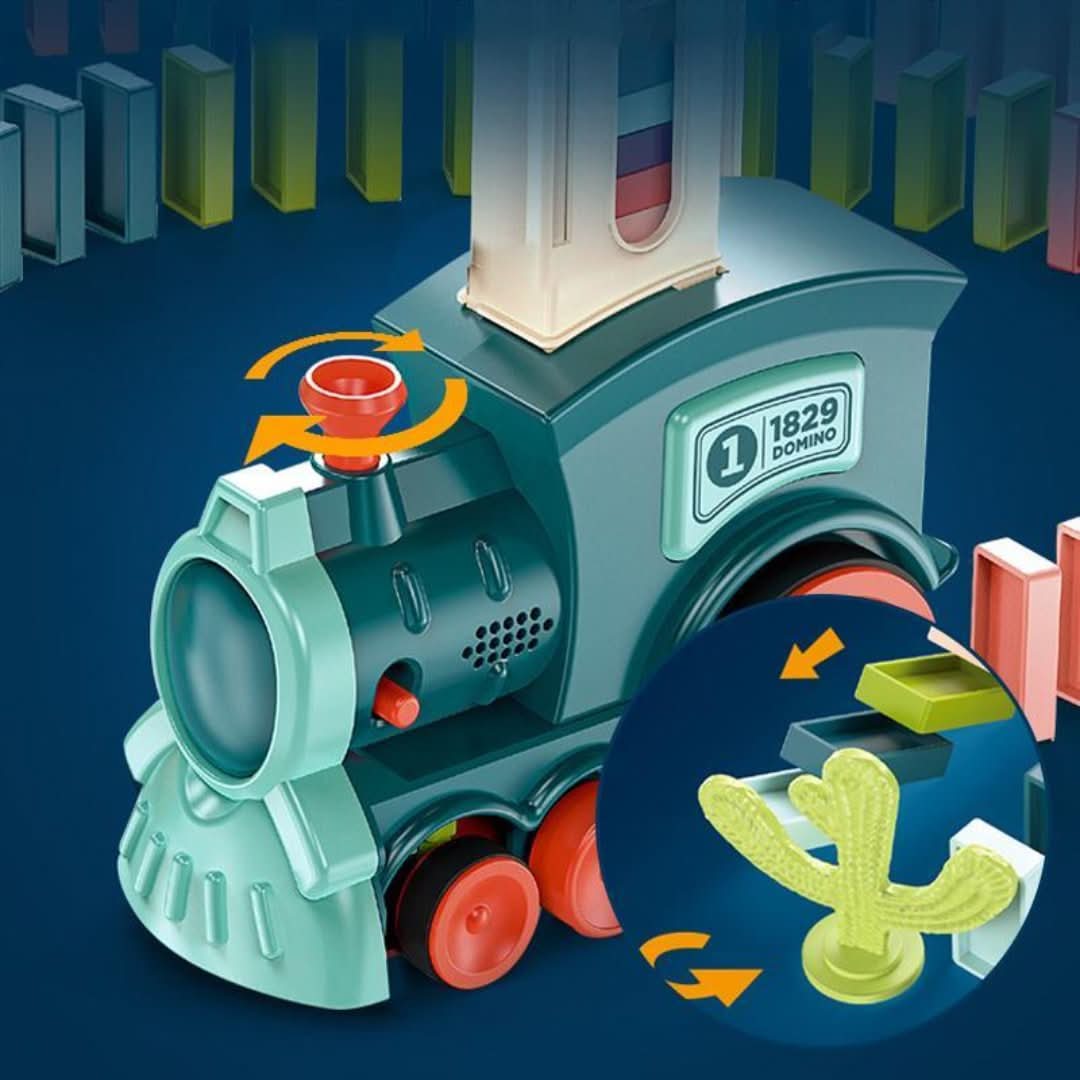 Skorter | Domino Train Block Set