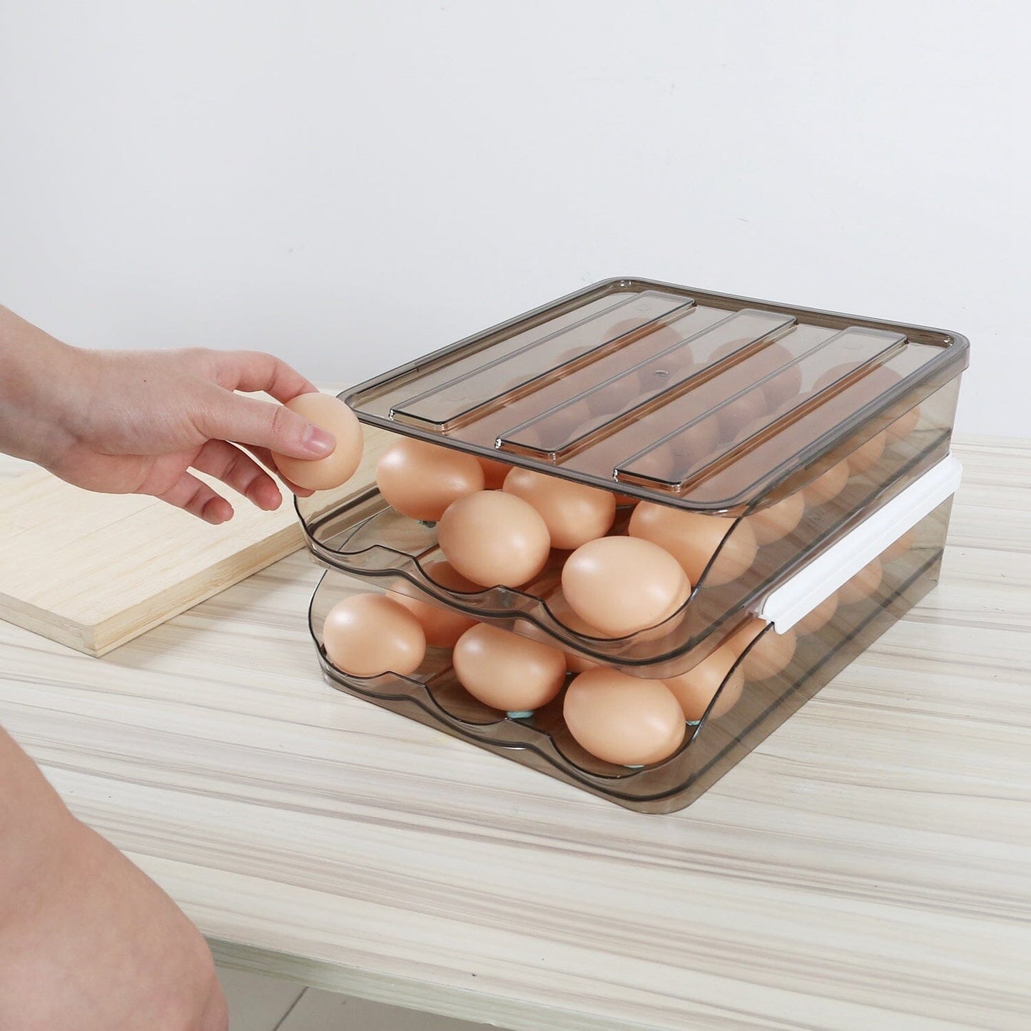 Skorter | Double layer egg storage for refrigerator