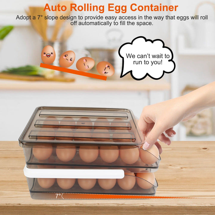 Skorter | Double layer egg storage for refrigerator