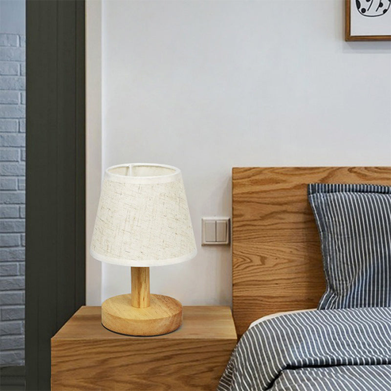 Skorter | LumiWood - Dimmable LED Table Lamp made of Wood for Bedroom & Living Room