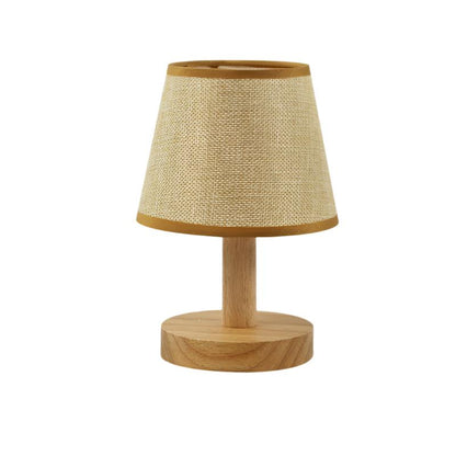 Skorter | LumiWood - Dimmable LED Table Lamp made of Wood for Bedroom & Living Room