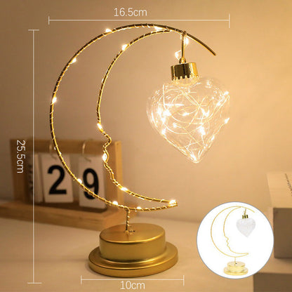 Skorter | LunaGlow – Moon LED Decorative Night Lamp – Romantic Table Lamp