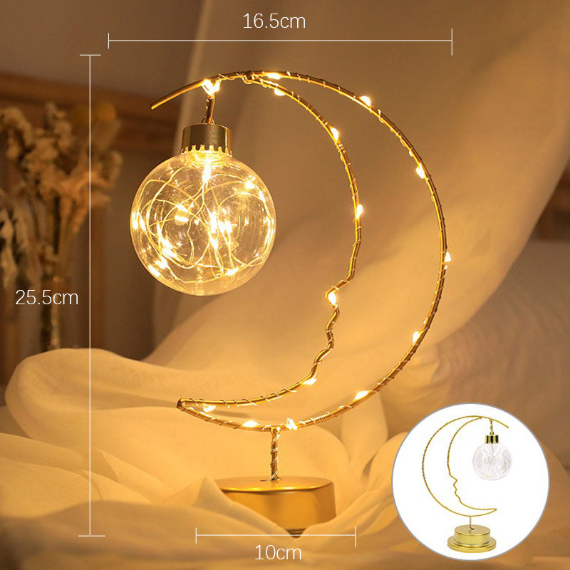 Skorter | LunaGlow – Moon LED Decorative Night Lamp – Romantic Table Lamp