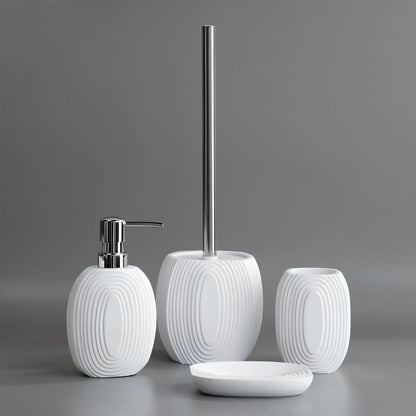 Skorter | BathLux - 4-piece bathroom accessories set