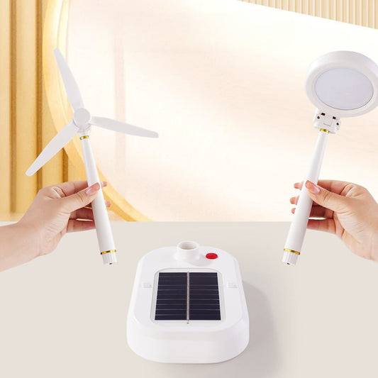 Skorter | SolarBreeze - Light with Fan – Multifunctional Table Lamp for Home & Office