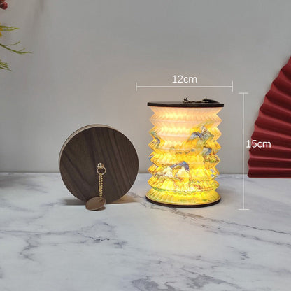 Skorter | LumiLantern - Classic LED Table Lamp for Atmospheric Lighting and Stylish Decoration