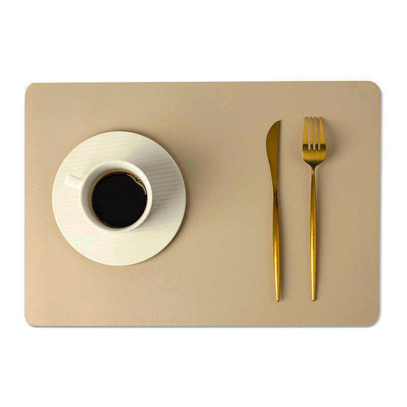 Skorter | Dubbellagers skrivbordsmatta i läder 