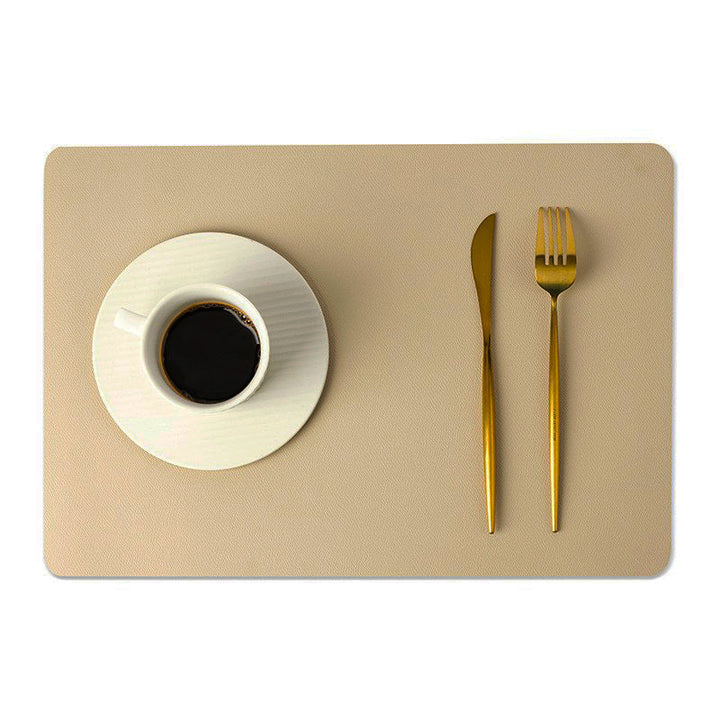 Skorter | Dubbellagers skrivbordsmatta i läder 