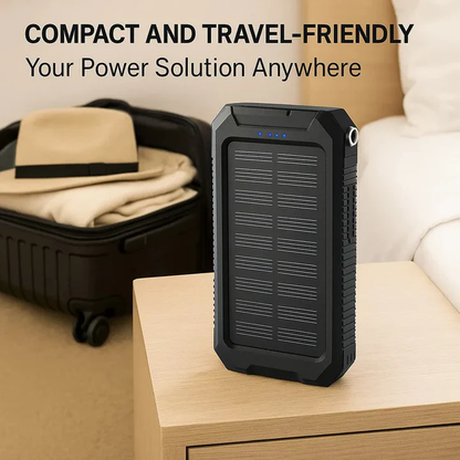 Skorter | 30,000mAh Solar Charger Waterproof Power Bank External