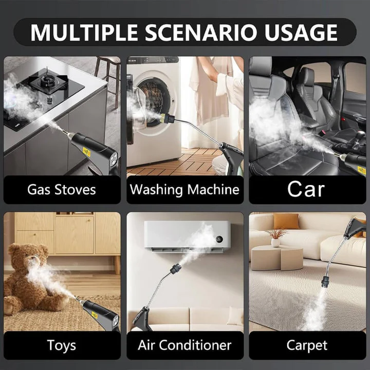 Skorter | 2500W High Pressure Steam Cleaner with Gloves