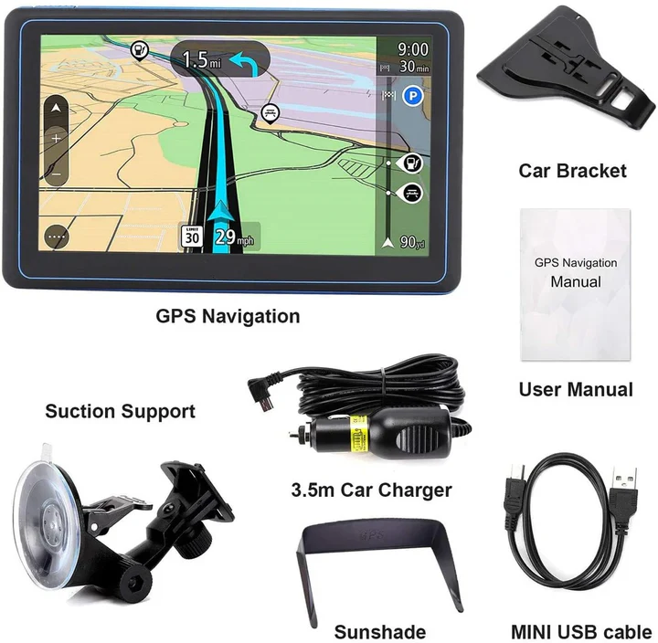 Skorter | 7" GPS Navigation System