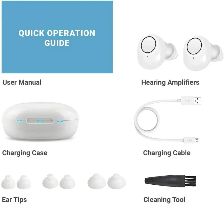 Skorter | Bluetooth Hearing Aids with App Control