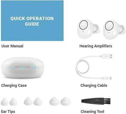 Skorter | Bluetooth Hearing Aids with App Control