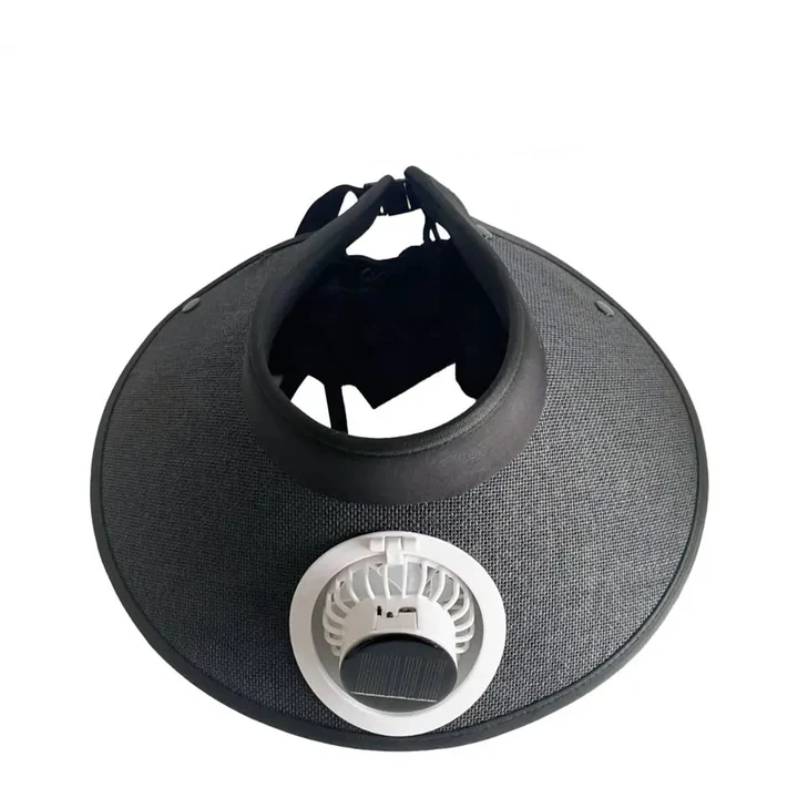 Skorter | Wide Brim Sun Hat with Solar Powered Fan
