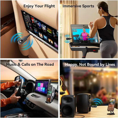 Skorter | Bluetooth Wireless Adapter for PC TV and Car