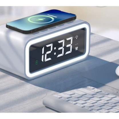 Skorter | 2 in 1 Alarm Clock Multitime Digital Display