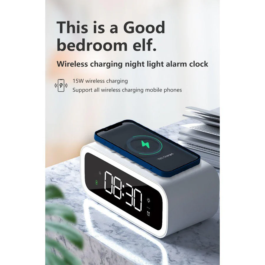 Skorter | 2 in 1 Alarm Clock Multitime Digital Display