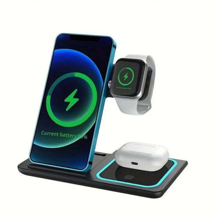 Skorter | 3 in 1 Wireless Induction Charger for IPhone