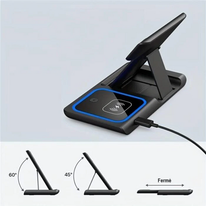 Skorter | 3 in 1 Wireless Induction Charger for IPhone