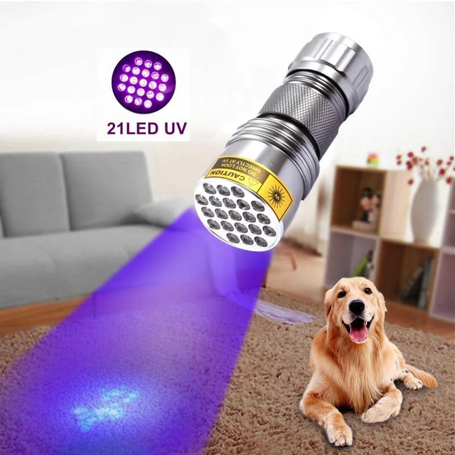 Skorter | Compact UV Blacklight Flashlight for Inspection and Cleaning Checks