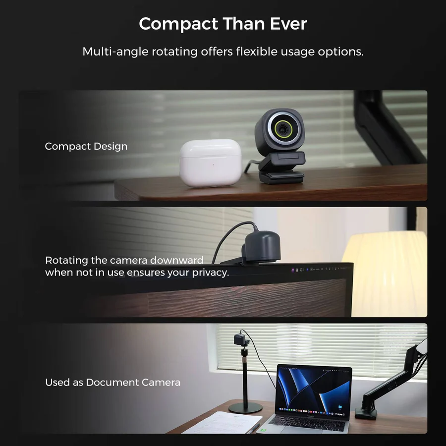 Skorter | 4K, 60fps Webcam for Streaming and Video Calls