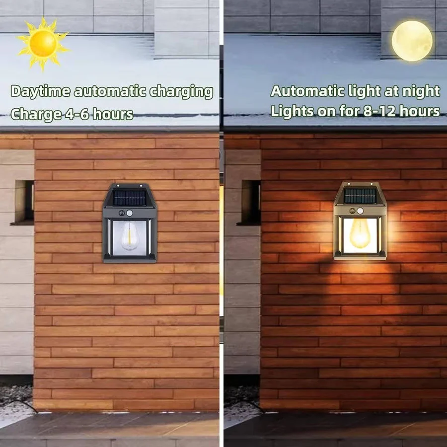 Skorter | 2 Set Solar Wall Lamp Outdoor