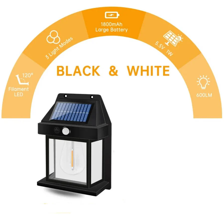 Skorter | 2 Set Solar Wall Lamp Outdoor
