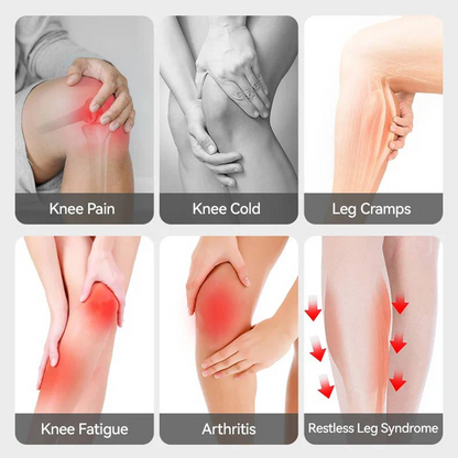 Skorter | Cordless Knee Massager with Heat Vibration for Pain Relief