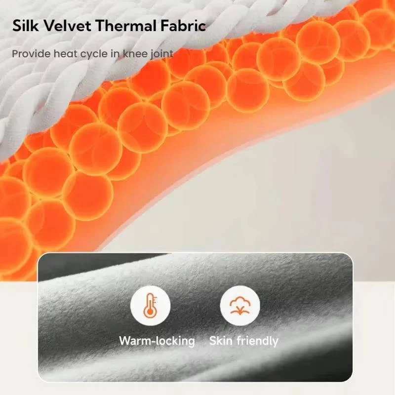 Skorter | Cordless Knee Massager with Heat Vibration for Pain Relief