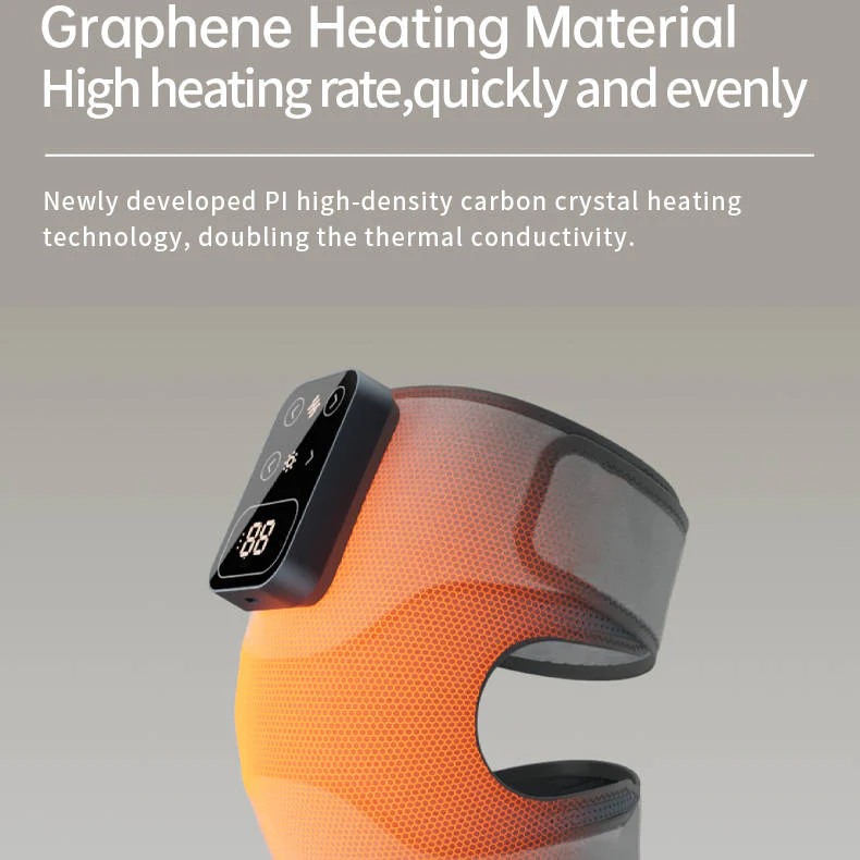 Skorter | Cordless Knee Massager with Heat Vibration for Pain Relief