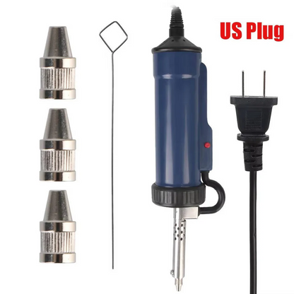 Skorter | Desoldering Machine, Tin Sucker, Automatic Electric Solder with 3 Suction Nozzles