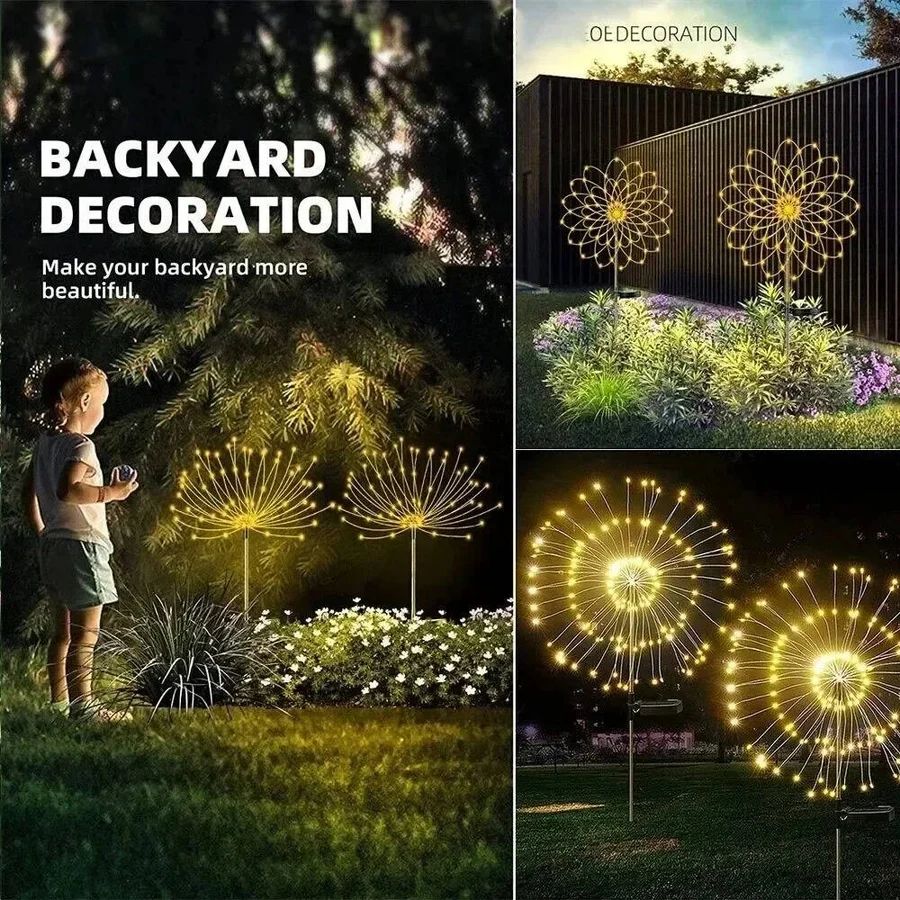 Skorter | Firework Design Lights for Garden