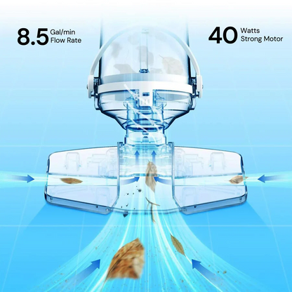 Skorter | Cordless Pool Cleaner, Rechargeable with Interchangeable Heads