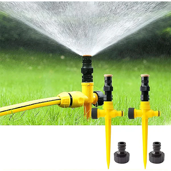 Skorter | 360° Garden Sprinkler, Water-Saving with Adjustable Spray Patterns