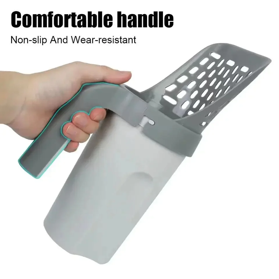 Skorter | All in One Cat Litter Scoop, Gray