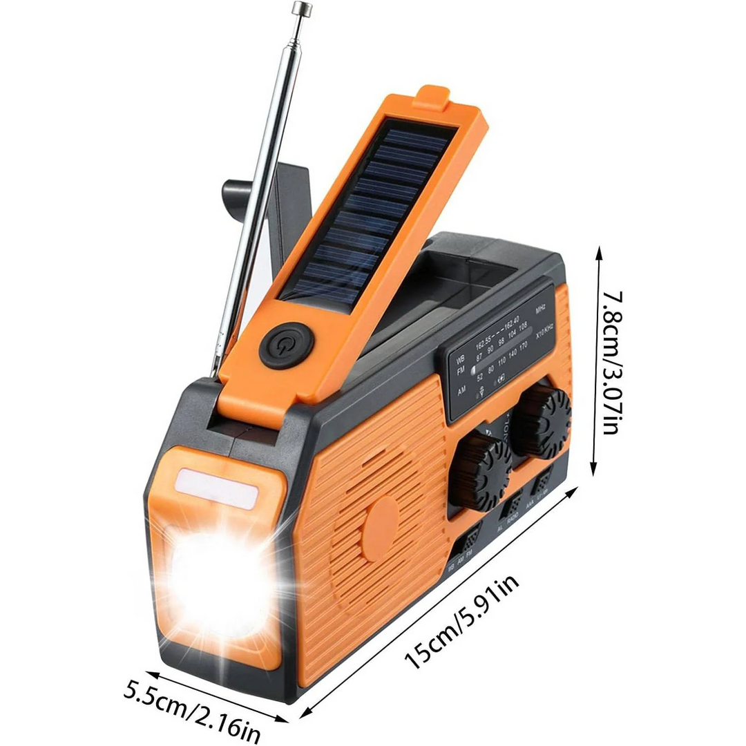Skorter | Solar Hand Crank Emergency Radio