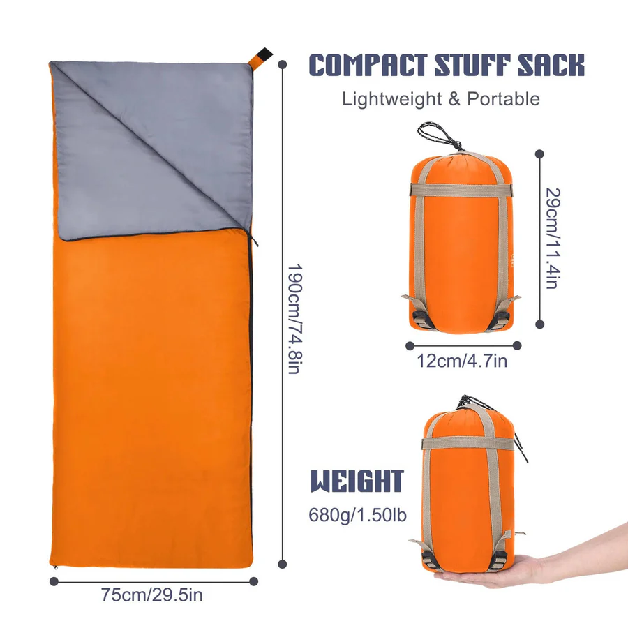 Skorter | All Season Camping Sleeping Bag for Adults