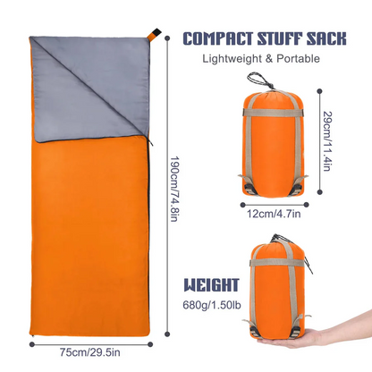 Skorter | All Season Camping Sleeping Bag for Adults