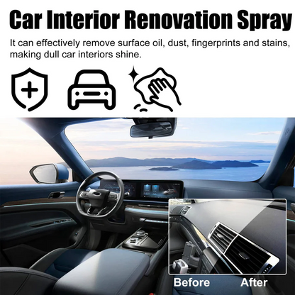 Skorter | Car Interior Cleaner Spray, Multi-Surface Formula with UV Protection