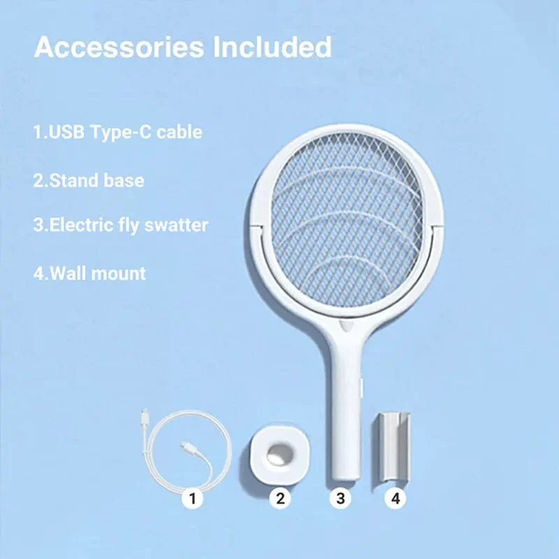Skorter | 5 in 1 Bug Zapper Racket with Fast Charging