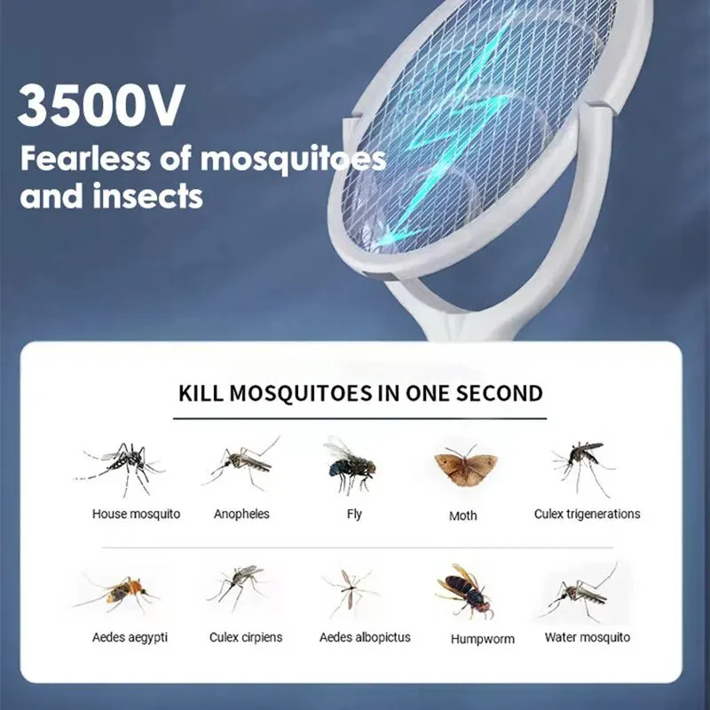 Skorter | 5 in 1 Bug Zapper Racket with Fast Charging