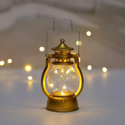 Skorter | LumiLantern - Wireless LED Hanging Lamp in Antique Style – Atmospheric Lighting for Indoor & Outdoor