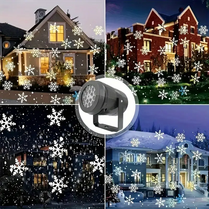 Skorter | Magic Snowflakes Christmas Projector – LED light show for indoor and outdoor