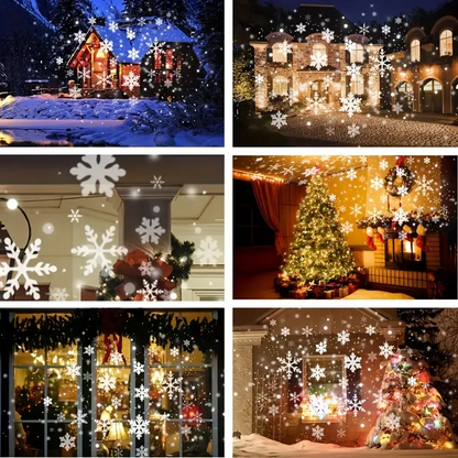 Skorter | Magic Snowflakes Christmas Projector – LED light show for indoor and outdoor