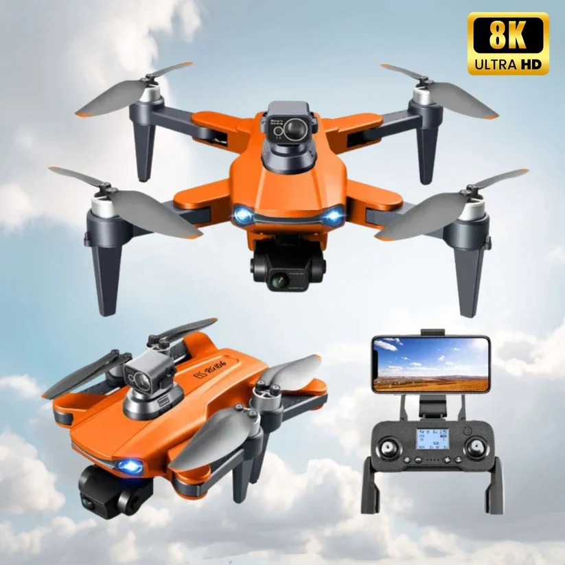 Skorter | 8K HD Pro Drone with Dual Camera, GPS, Brushless Motors