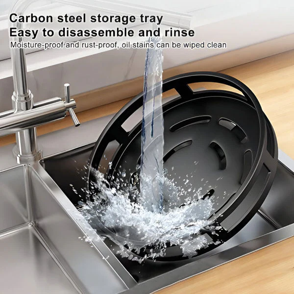 Skorter | 3 Tier Swivel Metal Organizer