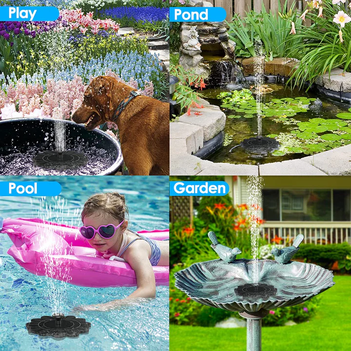 Skorter | Flower-Shaped Water Fountain For Ponds And Pools